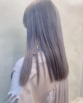 ロング カラー ブームボックス所属・🐝ハイトーンカラー hachi🐝のヘアスタイル