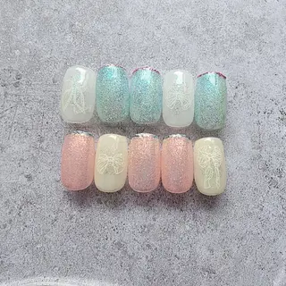 ネイル pinkdrop  sanaeのネイルデザイン