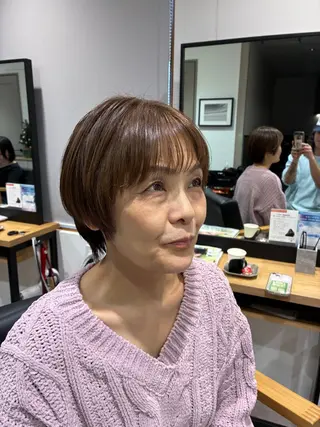 ショート Lua Moana by HEADLIGHT 小田原2号店所属・FJ KAMINOKEのヘアスタイル