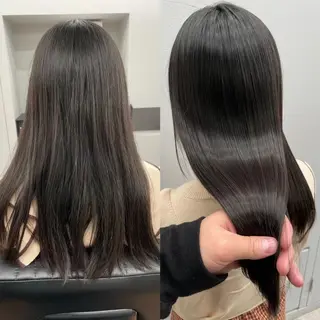 ロング 韓国ネイル🤍 イワサキ　リコ🍒のマツエク・マツパデザイン