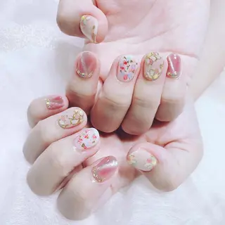 ネイル 💅ネイルハウス🏡 🎀TOMO🎀のネイルデザイン