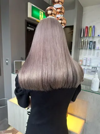 カラー dao/ミルクティー /ブラウン/ブロンドのヘアスタイル