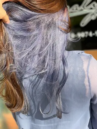 ロング カラー Snaly カラー特化ページのヘアスタイル