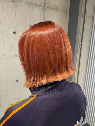 ショート カラー ヘアアレンジ 傷ませないカラー・ ボブ・リクト💥のヘアスタイル