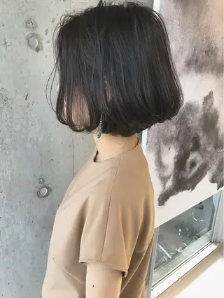ショート カラー パーマ ヘアアレンジ ナツメダ ダイキのヘアスタイル