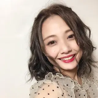 ミディアム 金城 和将のヘアスタイル