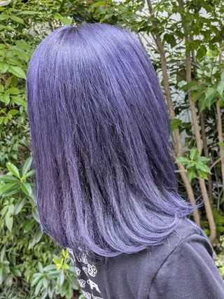 ミディアム カラー fuwat所属・秋葉原でカラーする なら🐉ちぇーたんのヘアスタイル