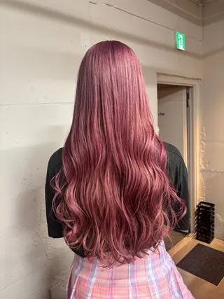 セミロング カラー 🩵tokute SEIRA🩵のヘアスタイル