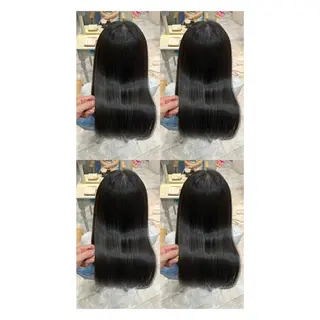 ロング カラー 髪質改善/縮毛矯正/ 韓国ヘア/店長敦士のヘアスタイル