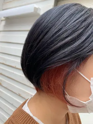 ショート カラー ヘアアレンジ 指名支持率NO.1 スタイリストのヘアスタイル