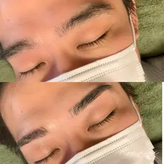 メンズ アイブロウ シードリン 府内店 小波のヘアスタイル