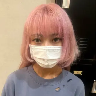 カラー powderhair_luminity所属・矢澤涼夏 モデル募集中のヘアスタイル