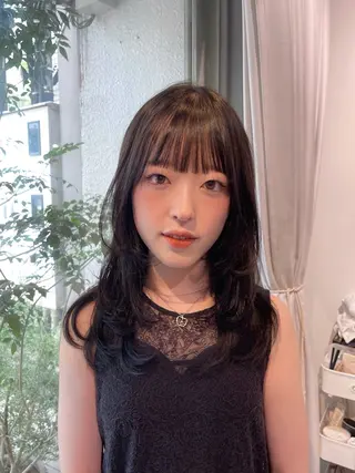 ロング ano @anomukuiのヘアスタイル