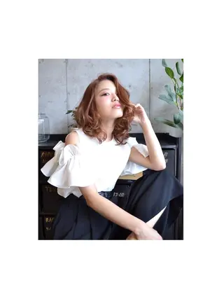 ショート ミディアム セミロング ロング カラー パーマ ヘアアレンジ メンズ キッズ 野口 秀人 🦋髪質改善🫧のヘアスタイル