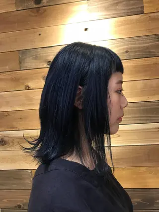 カラー ri saのヘアスタイル