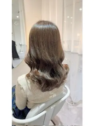 カラー ✨髪質改善カラー特化 ✨河本玲奈✨のヘアスタイル