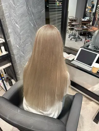 ミディアム カラー ai 梅田/暖色カラーのヘアスタイル