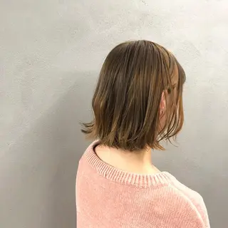 ショート カラー ボブ/ショート/ 白髪染め/メンズ葛西のヘアスタイル