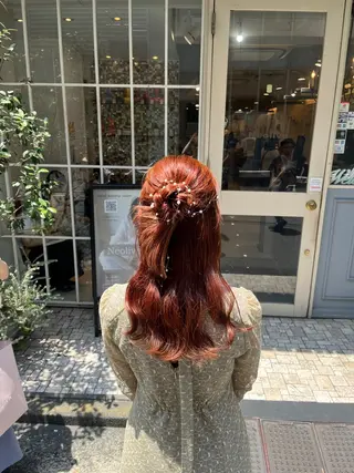 ロング ヘアアレンジ 横浜 /佐藤 桃香のヘアスタイル