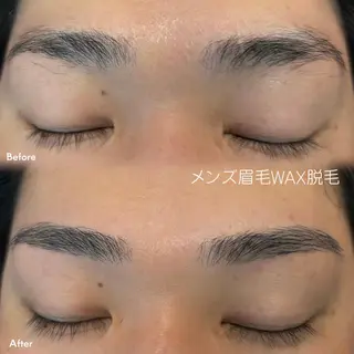 メンズ アイブロウ まつパ/眉/メンズ可 /南森町・大阪天満宮のマツエク・マツパデザイン