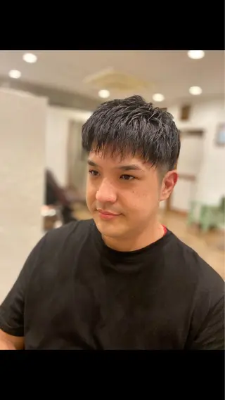 メンズ ルピナス中田店長 山口大地のヘアスタイル