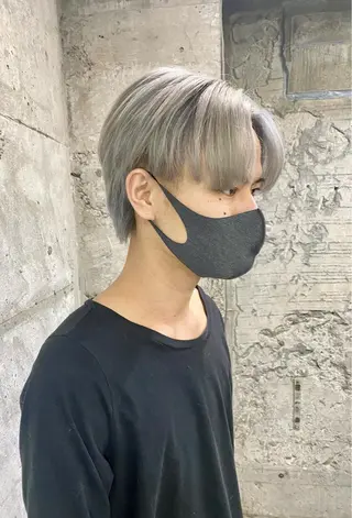 ショート カラー ヘアアレンジ メンズ ［似合わせヘア］ ✂︎OGURO✂︎のヘアスタイル