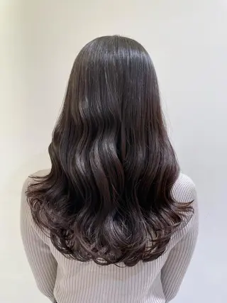 ロング パーマ ARMONY秋山輝也 コテ巻き風パーマ特化のヘアスタイル