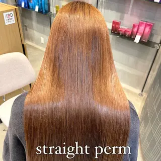 ロング パーマ ✨縮毛矯正　韓国ヘア レイヤー✨大濱快斗のヘアスタイル