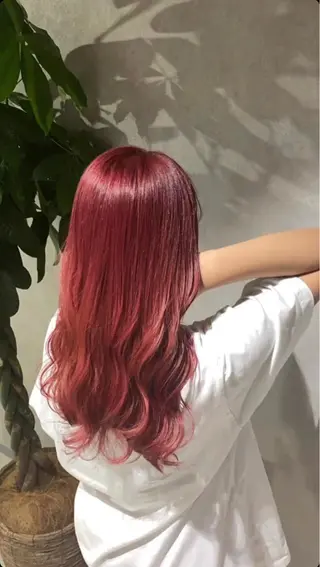 ロング カラー ヘアアレンジ _WHITE京橋店所属・髪質改善_WHITE RYUSUKEのヘアスタイル