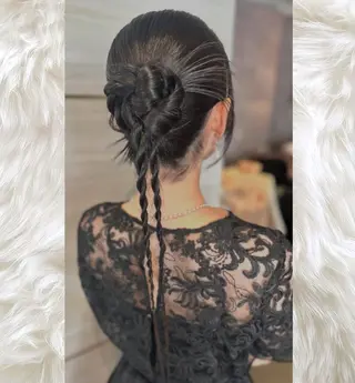 ロング 島崎 穂乃香のヘアスタイル