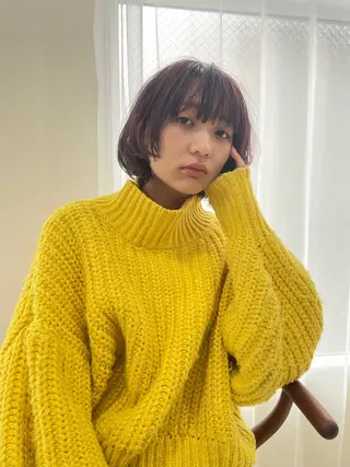 カラー 🌈HAPPYになる hair🌈ユウカのヘアスタイル