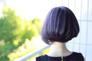 カラー ハイトーン/レイヤー /ケアブリーチ石川治のヘアスタイル