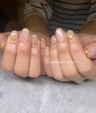 ネイル ﾈｲﾙﾙｰﾑﾘｯｶ 𝐦𝐚𝐲𝐮のネイルデザイン