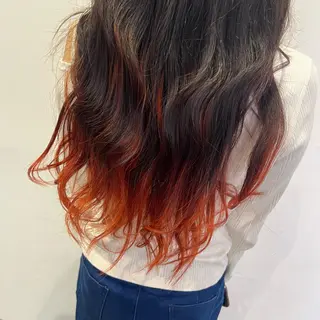 ロング 平川 侑磨のヘアスタイル