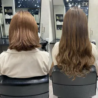 ロング カラー ヘアアレンジ ar+ ❤︎ maiのヘアスタイル