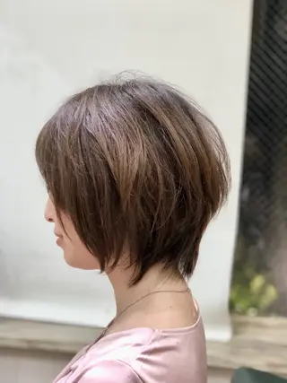 ショート たけかわ みずきのヘアスタイル