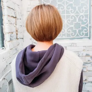 ショート カラー ハイトーン/ボブ/ ハイライト🌱ᩚ涼介のヘアスタイル