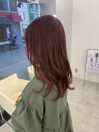 ロング カラー ヘアアレンジ 【Brown】おじま のぞみのヘアスタイル