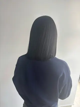 セミロング よしなり あみのヘアスタイル
