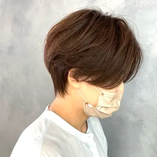 ショート ヤマモト ユウキのヘアスタイル