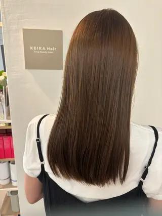 ロング KEIKA Hair(ケイカヘアー)所属・長嶋 待倫名のヘアスタイル
