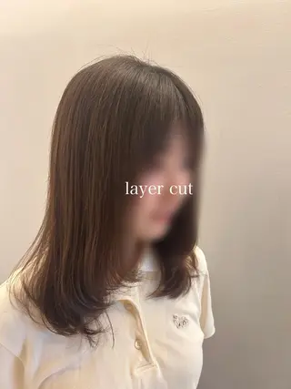 セミロング カットモデル募集中✨ 津川里緒✨️のヘアスタイル