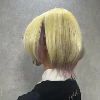 ショート カラー est hair 池袋西口店所属・😈派手髪/ 地雷系 /　KALIN😈のヘアスタイル