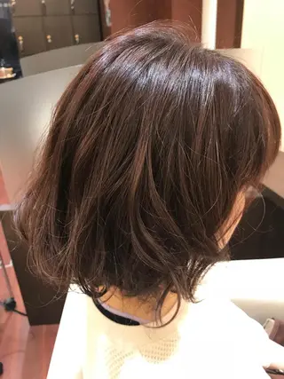 ミディアム カラー BIANCO北堀江 AKANEのヘアスタイル