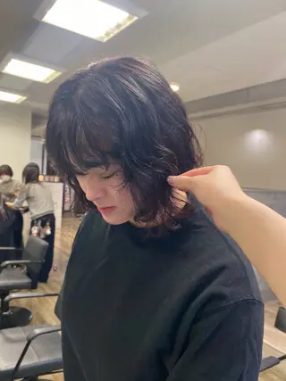 ショート カラー MIREI /韓国風 /大阪美容室のヘアスタイル