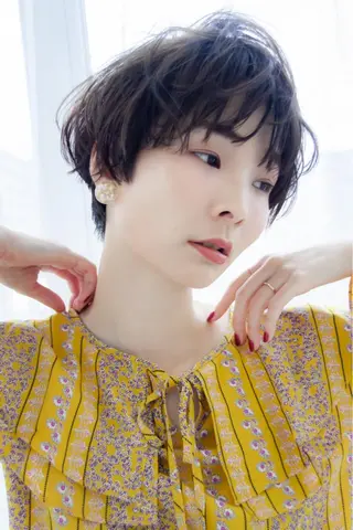 ショート カラー RESBORN所属・長岡 大偉のヘアスタイル
