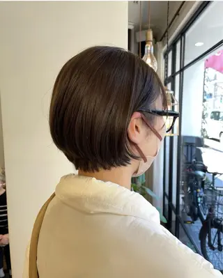 ショート デザインパーマ 加藤園のヘアスタイル