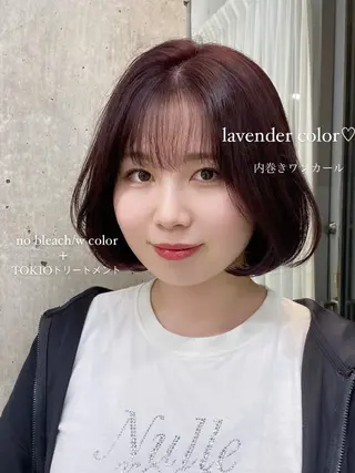 ヘアアレンジ 透明感color♡ Ibukiのヘアスタイル