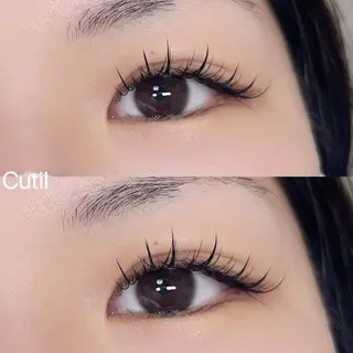 マツエク・マツパ Cutil . eyelash 🍊のマツエク・マツパデザイン