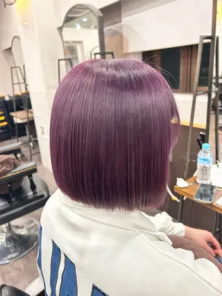ショート カラー 🦄🩵YUNA 🩵🦄のヘアスタイル
